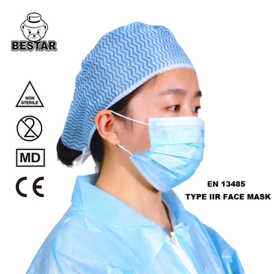 3Ply使い捨て可能なマスクEN14683の使い捨て可能な外科マスク