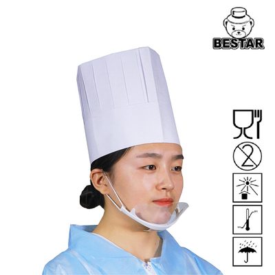 EU2016レストランのための白い食料調達のマスターのペーパー シェフの帽子の帽子