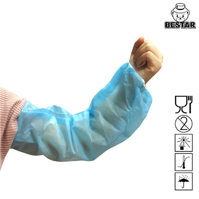 不織布 SPPのプラスチック使い捨て可能な腕は食品工業のためのカバーにスリーブを付ける